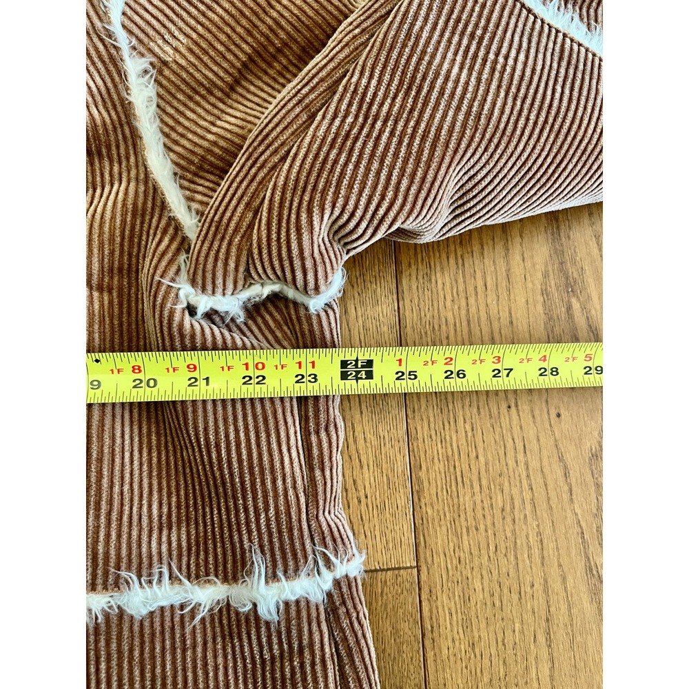 Vintage Y2K Faded Glory Corduroy Penny Lane Coat 1X Lg - Picture 8 of 10